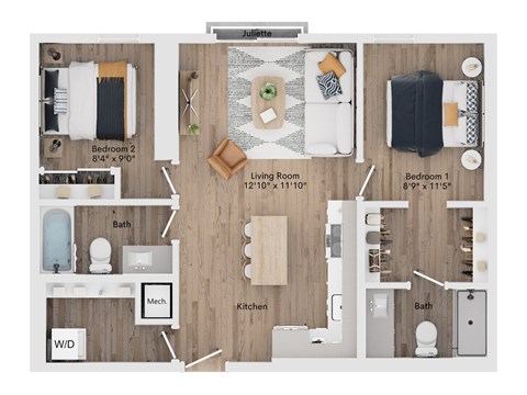 10146 123 Street NW 1-3 Beds Apartment for Rent - Photo Gallery 32